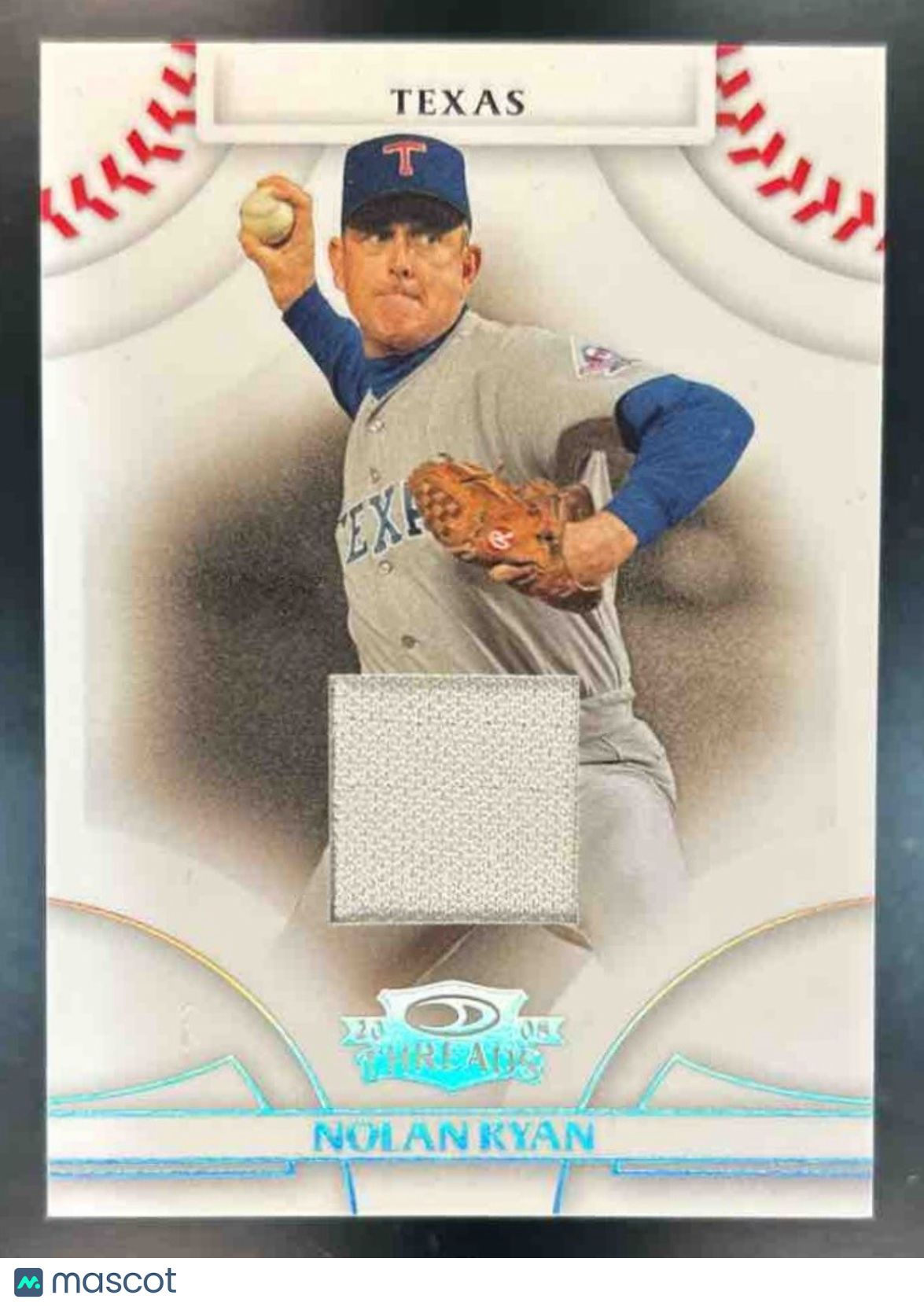 2008 Donruss Threads Nolan Ryan Diamond Kings Silver /250 #DK-49 Texas Rangers - Sports Cards