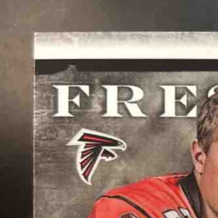 2008 Leaf Rookies & Stars Matt Ryan Freshman Orientation Patch Auto /25 MEM RC - Sports Cards
