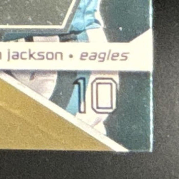 2008 SPx DeSean Jackson Winning Materials Team Logo /25 MEM RC Eagles - Sports Cards