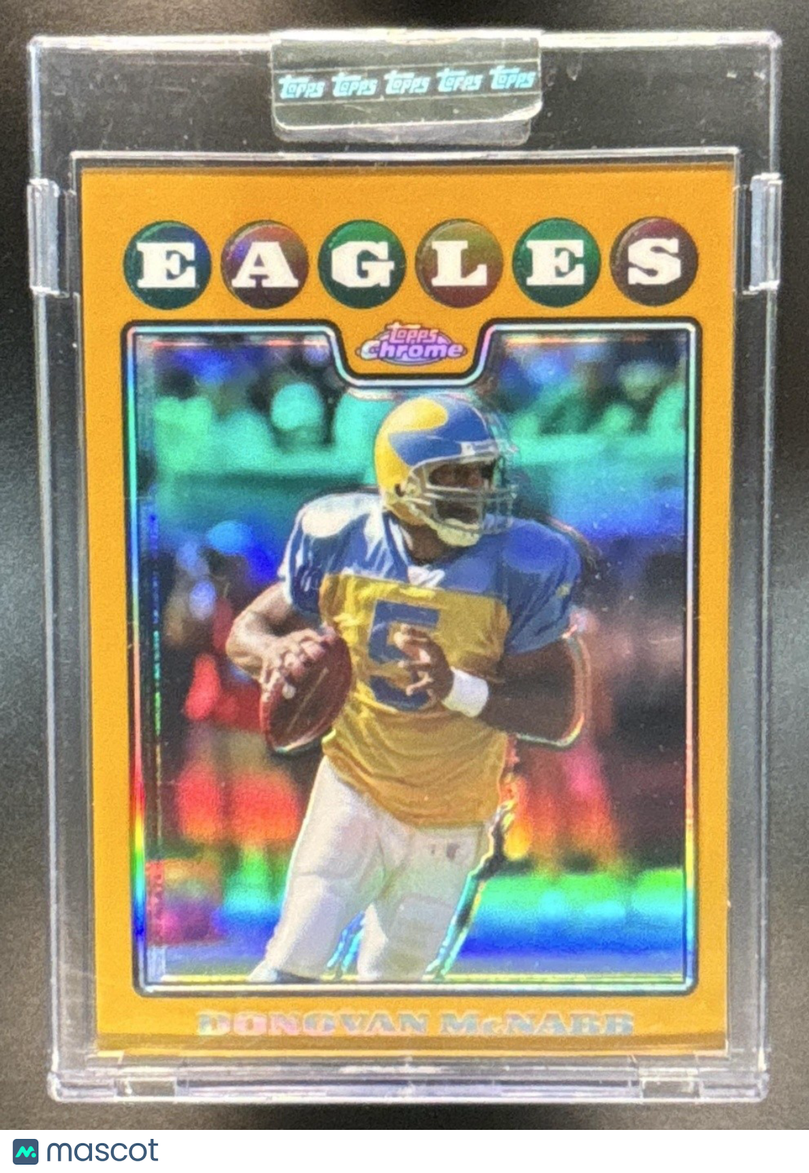 2008 Topps Chrome Donovan McNabb Gold Refractor /199 #TC15 Philadelphia Eagles - Sports Cards