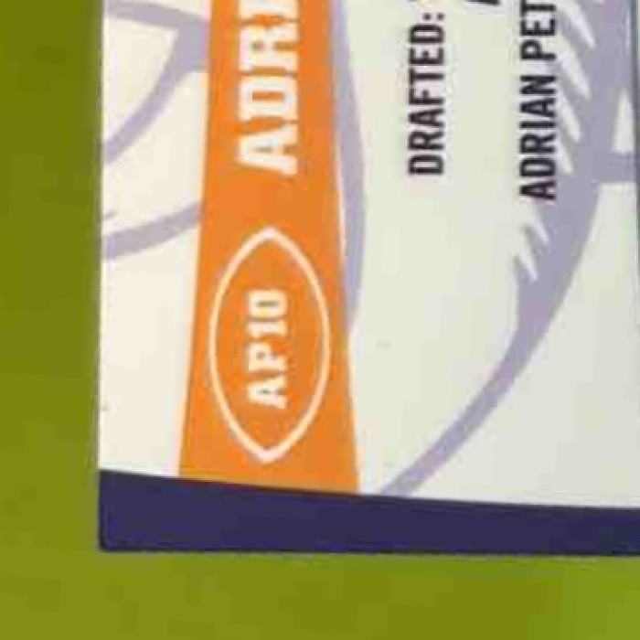 2008 Topps Finest Adrian Peterson Moments /629 #AP10 Minnesota Vikings - Sports Cards