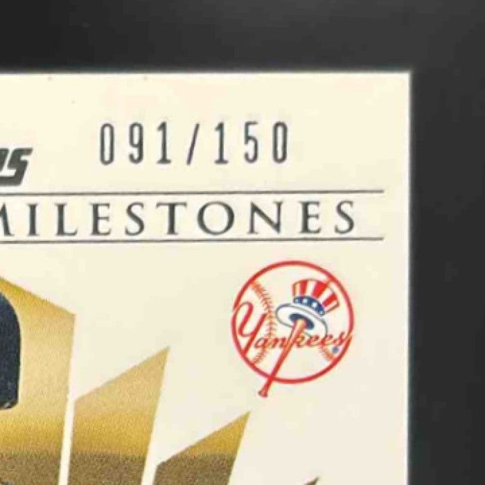 2008 Topps Moments & Milestones Derek Jeter /150 #57 New York Yankees - Sports Cards
