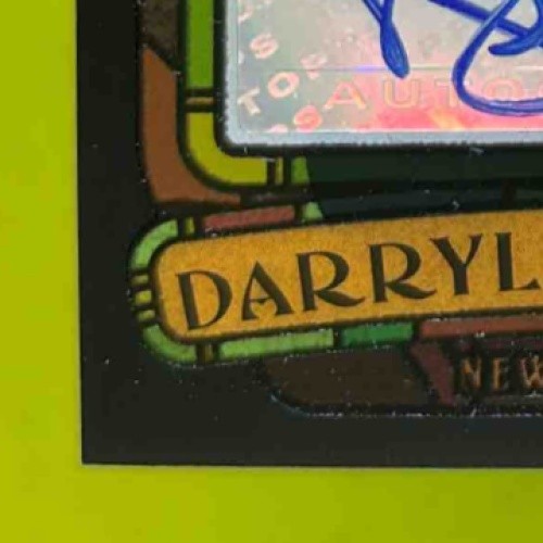 2008 Topps Stadium Club Darryl Strawberry Beam Team Auto BTA-DS New York Yankees - Sports Cards