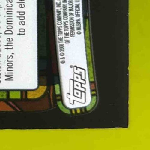 2008 Topps Stadium Club Felix Pie Beam Team Auto #BTA-FP RC Chicago Cubs - Sports Cards