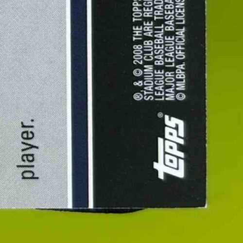 2008 Topps Stadium Club Gregor Blanco #166 Auto Atlanta Braves - Sports Cards