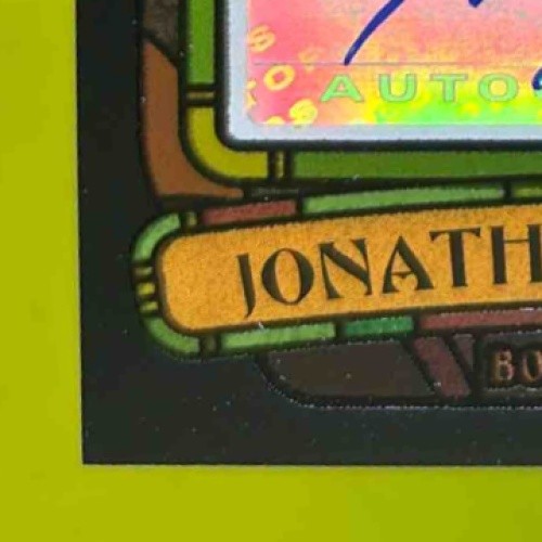 2008 Topps Stadium Club Jonathan Papelbon Beam Team Auto #BTA-JP Boston Red Sox - Sports Cards