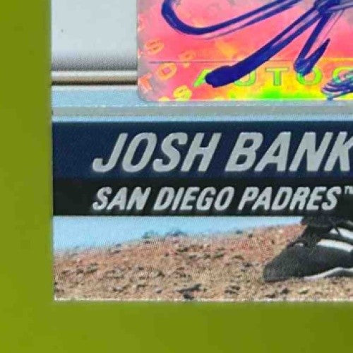 2008 Topps Stadium Club Josh Banks #178 Auto RC San Diego Padres - Sports Cards