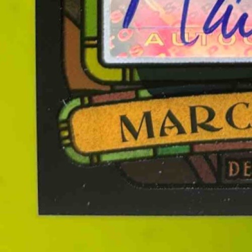 2008 Topps Stadium Club Marcus Thames Beam Team Auto #BTA MT Detroit Tigers Sports Cards