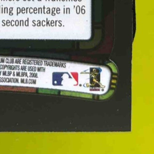 2008 Topps Stadium Club Mark Ellis Beam Team Auto Oakland Athletics - Sports Cards