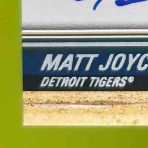 2008 Topps Stadium Club Matt Joyce #155 Auto RC Detroit Tigers - Sports Cards