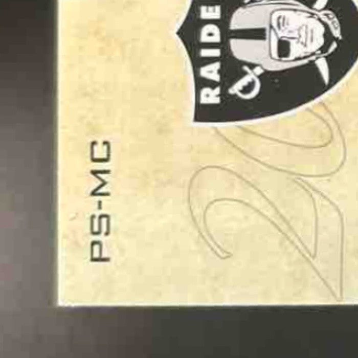 2008 Upper Deck Premier Darren McFadden Stitchings Gold /15 RC Oakland Raiders - Sports Cards