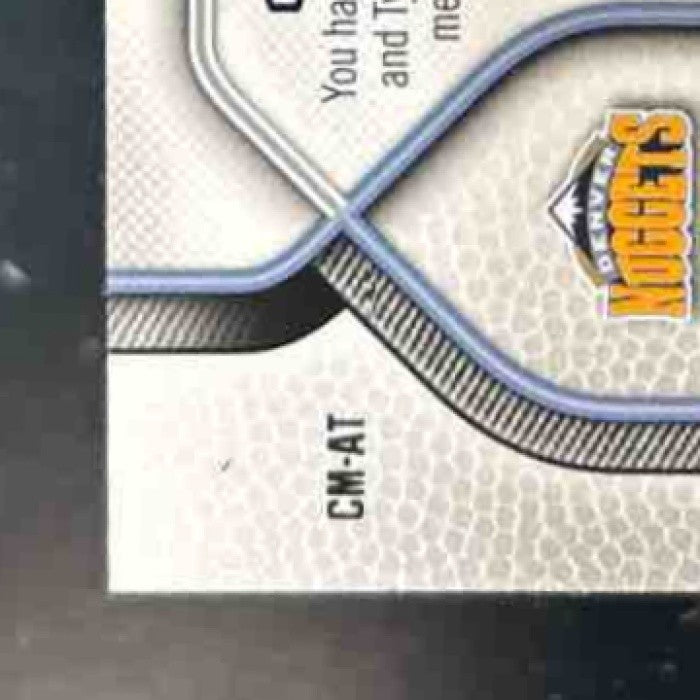2009-10 SP Game Used Carmelo Anthony Tyrus Thomas Dual Patch /499 - Sports Cards