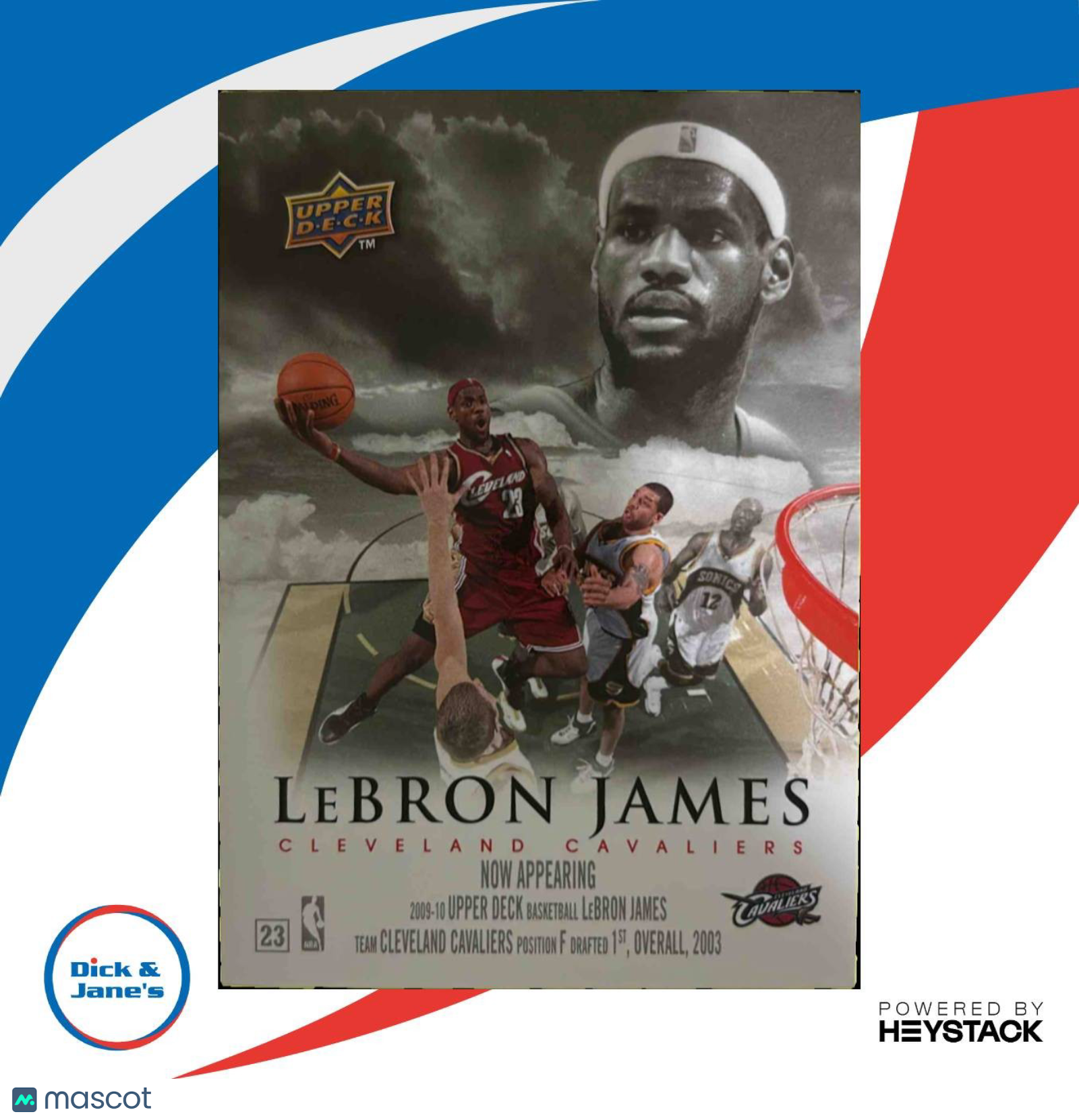 2009-10 Upper Deck LeBron James Now Appearing #NA-8 Cleveland Cavaliers - Sports Cards