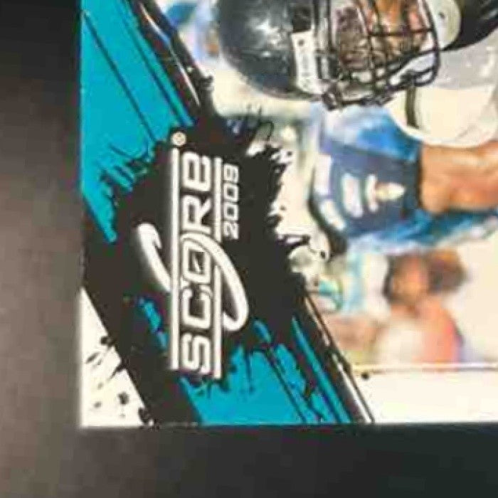 2009 Panini Score Inscriptions Derrick Harvey Auto #134 Jacksonville Jaguars - Sports Cards