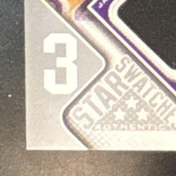 2009 SP Game Used Michael Jordan Magic Johnson Karl Malone 3 Star Swatches /299 - Sports Cards