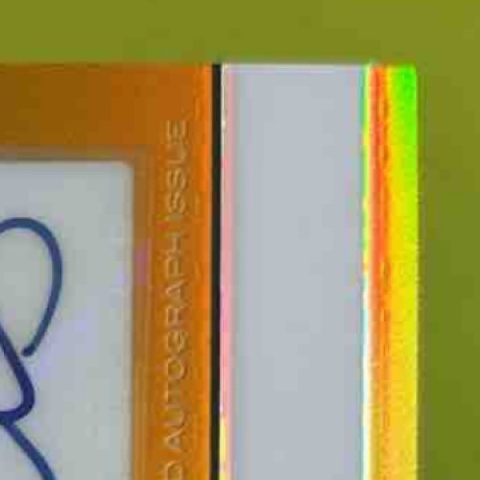 2009 Topps Finest Mike Thomas Rookie Jersey Auto Gold /25 #71 RC Jaguars - Sports Cards