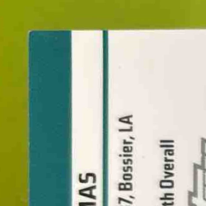 2009 Topps Finest Mike Thomas Rookie Jersey Auto Gold /25 #71 RC Jaguars - Sports Cards