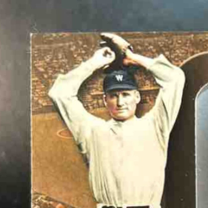 2009 Topps Walter Johnson 1924 World Series Legends Commemorative Patch Senators - Sports Cards