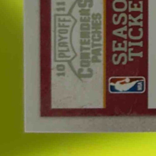 2010-11 Panini Playoff Contenders Patches LeBron James #93 Miami Heat - Sports Cards