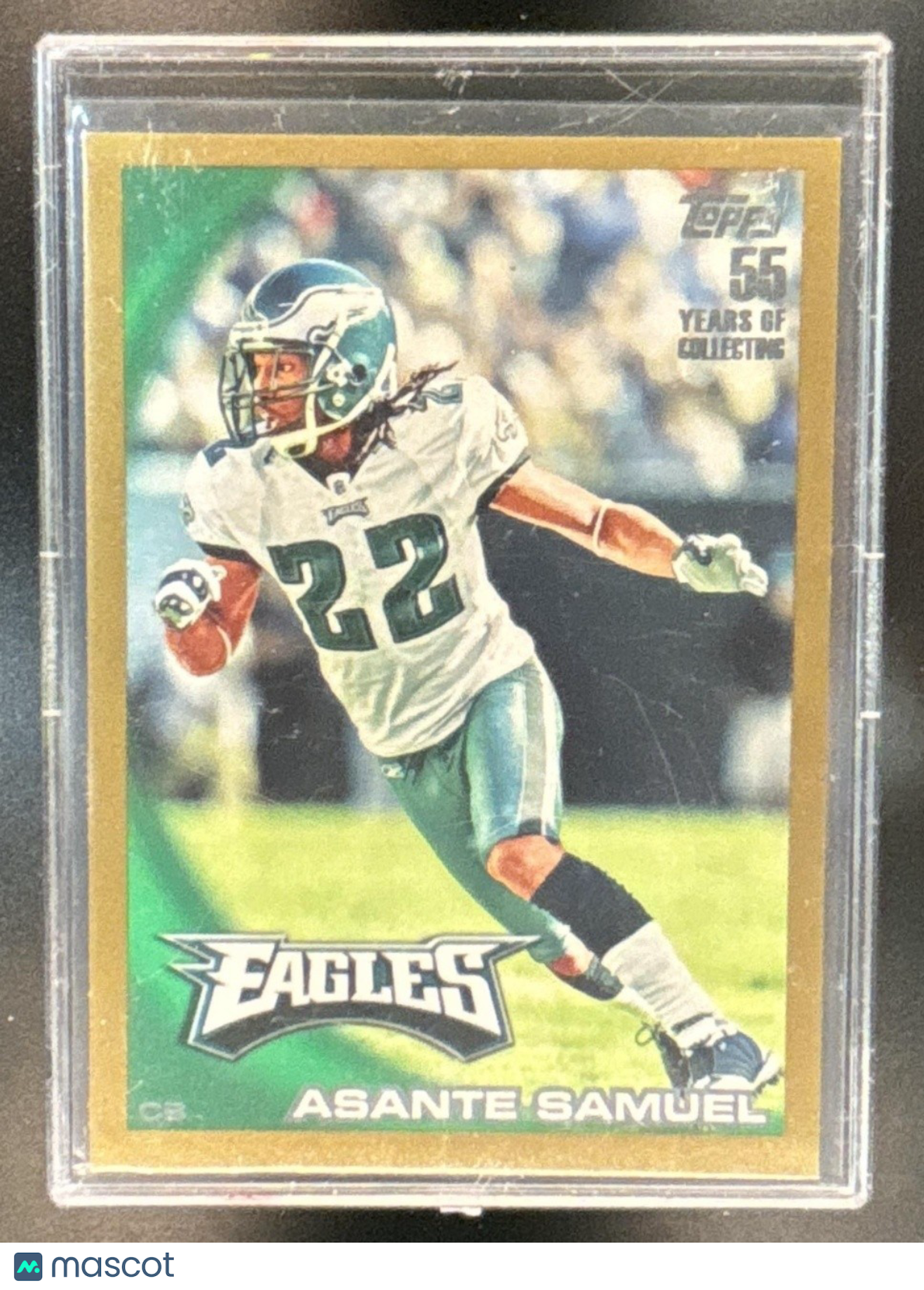 2010 Topps Asante Samuel Gold /2010 #36 Philadelphia Eagles - Sports Cards