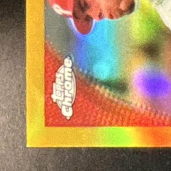 2010 Topps Chrome Jayson Werth Gold Refractor 35/50 #127 Philadelphia Phillies - Sports Cards