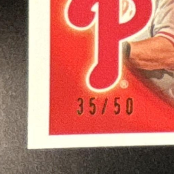2010 Topps Chrome Jayson Werth Gold Refractor 35/50 #127 Philadelphia Phillies - Sports Cards