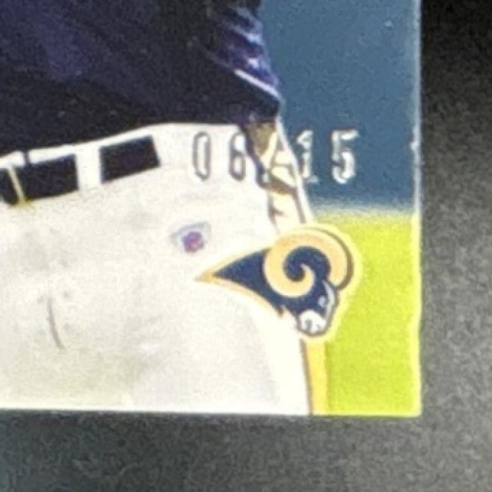 2010 Topps Unrivaled Sam Bradford Auto Patch Jumbo /15 UAJP-SB RC St. Louis Rams - Sports Cards