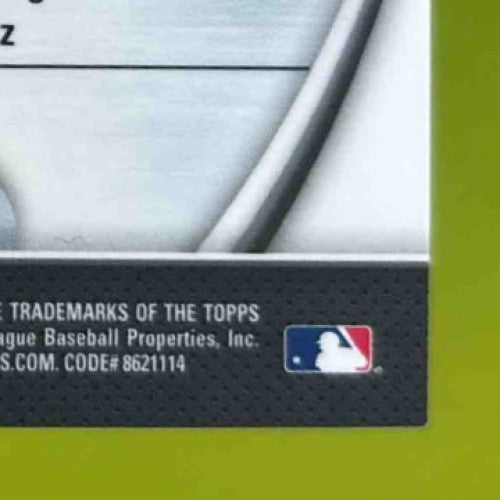 2011 Bowman Platinum Randall Delgado Prospect Auto Green Refractor/399 RC Braves - Sports Cards