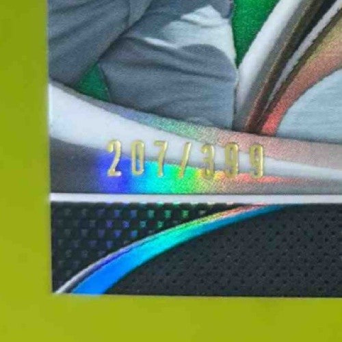 2011 Bowman Platinum Randall Delgado Prospect Auto Green Refractor/399 RC Braves - Sports Cards