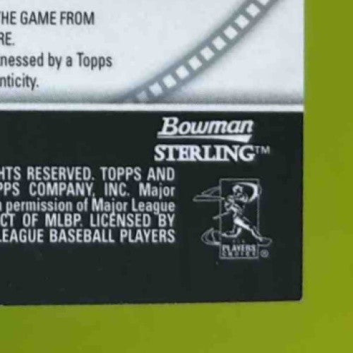 2011 Bowman Sterling Nathan Eovaldi Rookie Auto #12 RC Los Angeles Dodgers - Sports Cards