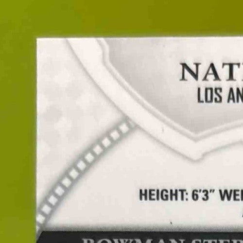 2011 Bowman Sterling Nathan Eovaldi Rookie Auto #12 RC Los Angeles Dodgers - Sports Cards