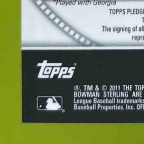 2011 Bowman Sterling Zach Cone Prospect Auto #BSP-ZC Texas Rangers - Sports Cards