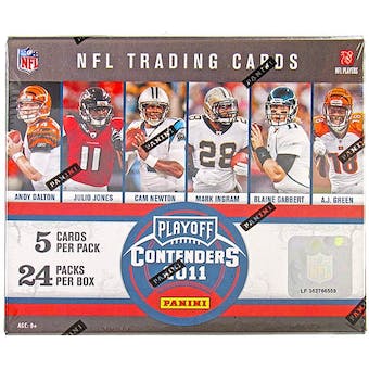 2011 Panini Contenders Football Hobby Box - NFL Hobby