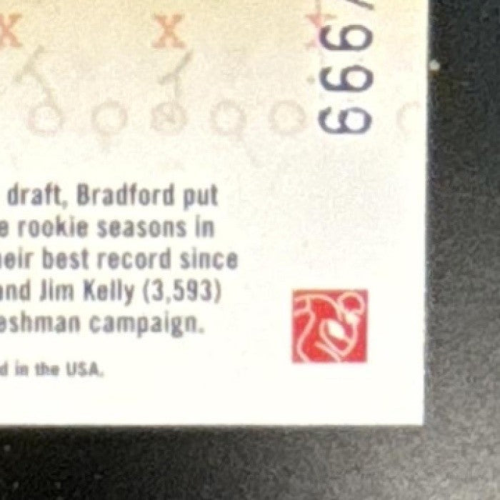 2011 Panini Donruss Elite Sam Bradford Craftsmen Gold /999 #22 St. Louis Rams - Sports Cards