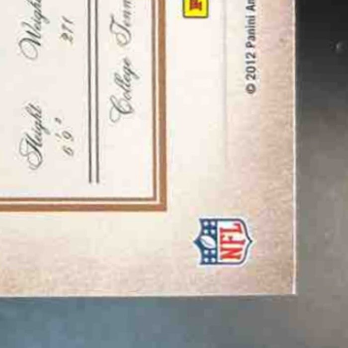 2011 Panini Prime Signatures Ed ’Too Tall’ Jones /499 #58 Dallas Cowboys - Sports Cards