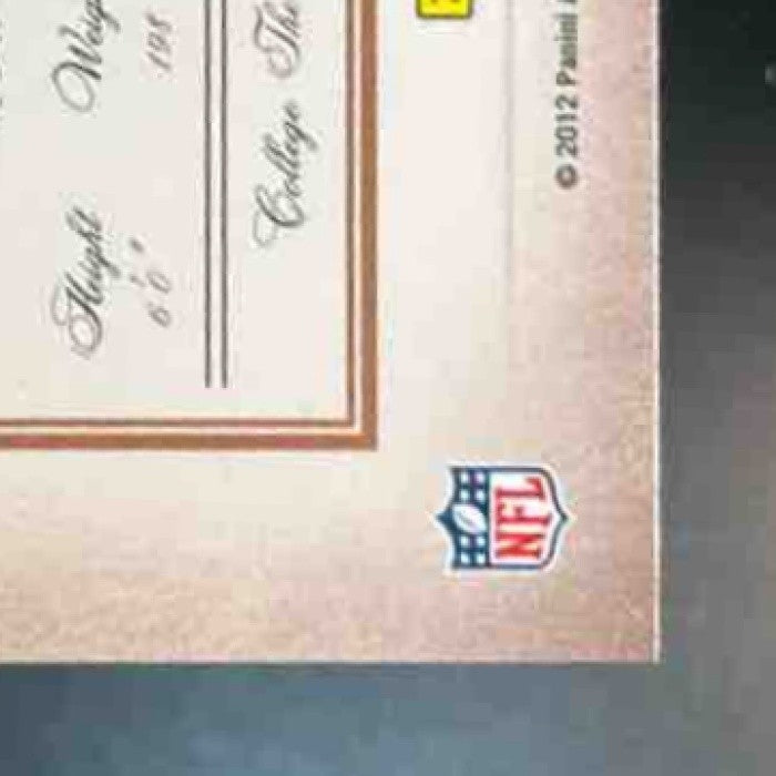 2011 Panini Prime Signatures Gale Sayers /499 #68 Chicago Bears - Sports Cards