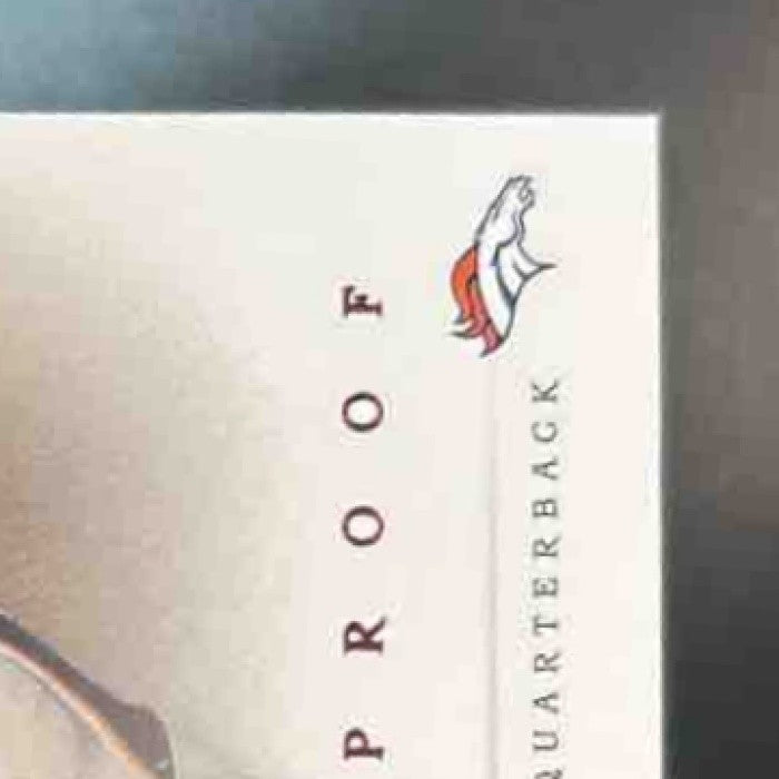2011 Panini Prime Signatures John Elway Proof Red /99 #101 Denver Broncos - Sports Cards