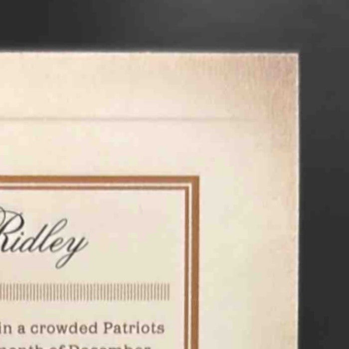 2011 Panini Prime Signatures Stevan Ridley /249 RC Auto Patriots - Sports Cards