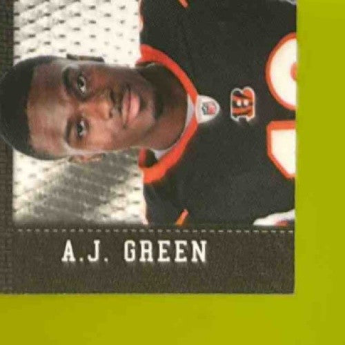 2011 Panini Threads Cam Newton Locker AJ Green J Jones Rookie Col Mem Quad /299 - Sports Cards