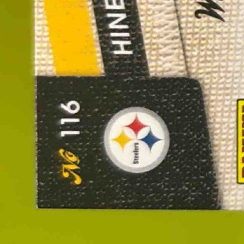 2011 Panini Threads Hines Ward Jerseys Prime Patch /99 #116 Pittsburgh Steelers - Sports Cards