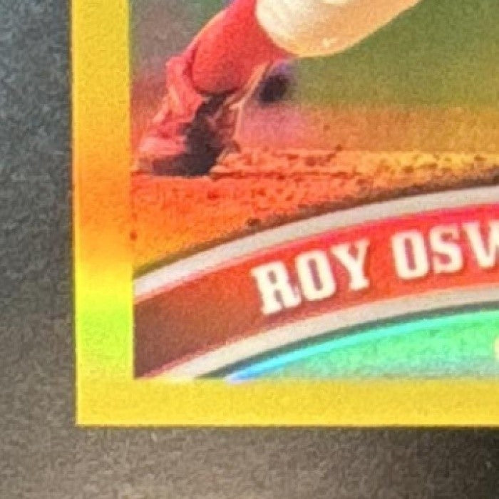 2011 Topps Chrome Roy Oswalt Gold Refractor /50 #125 Philadelphia Phillies - Sports Cards