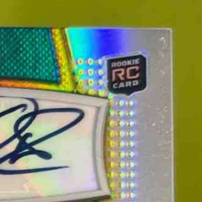 2011 Topps Finest Cecil Shorts III Jumbo Jersey Auto Gold /25 RC Jaguars - Sports Cards