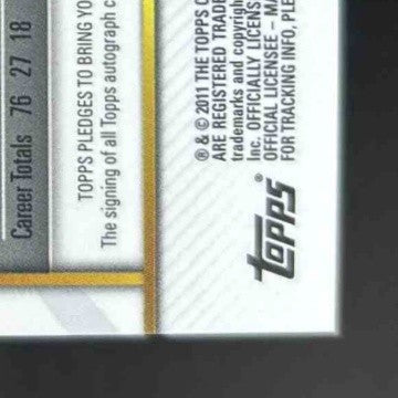 2011 Topps Finest Dillon Gee Rookie Auto Refractor 165/499 #79 RC New York Mets - Sports Cards