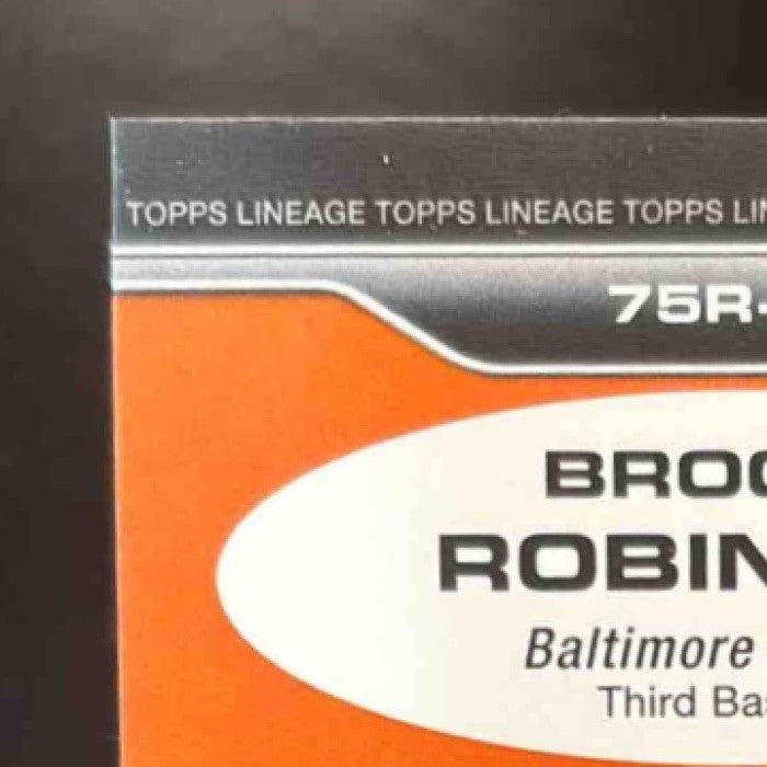 2011 Topps Lineage Brooks Robinson 1975 Mini Relics #75R-BR Baltimore Orioles - Sports Cards
