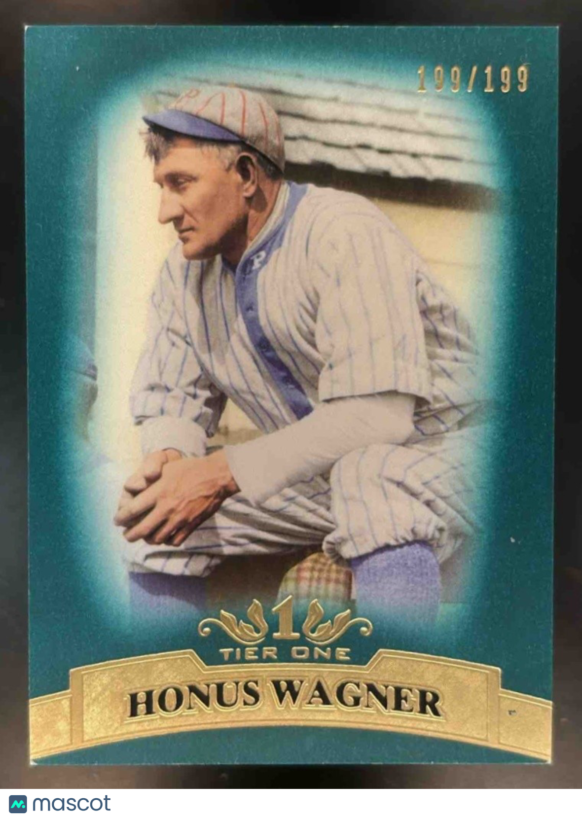 2011 Topps Tier One Honus Wagner Blue 109/199 #99 Pittsburgh Pirates - Sports Cards