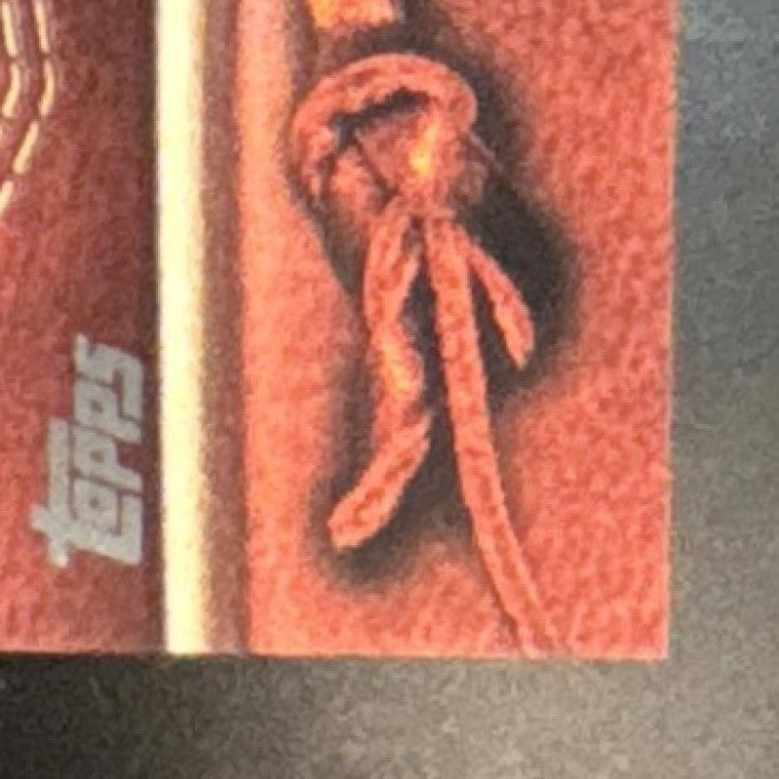 2011 Topps Update Cole Hamels Manufactured Glove Leather Nameplates Phillies - Sports Cards