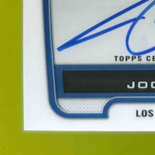 2012 Bowman Joc Pederson Chrome Prospect Auto #BCP104 Los Angeles Dodgers - Sports Cards