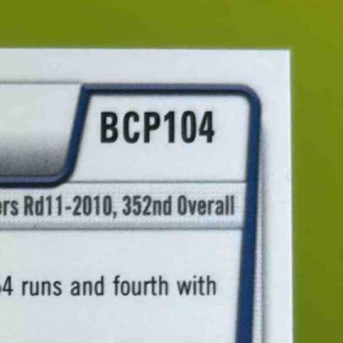 2012 Bowman Joc Pederson Chrome Prospect Auto #BCP104 Los Angeles Dodgers - Sports Cards