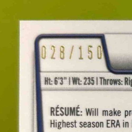 2012 Bowman Rookie Davis Chrome Prospect Auto Blue Refractor /150 #BCP43 Yankees - Sports Cards