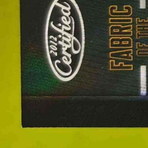 2012 Panini Certified Bart Starr Fabric of the Game 90/99 #1 Green Bay Packers - Sports Cards